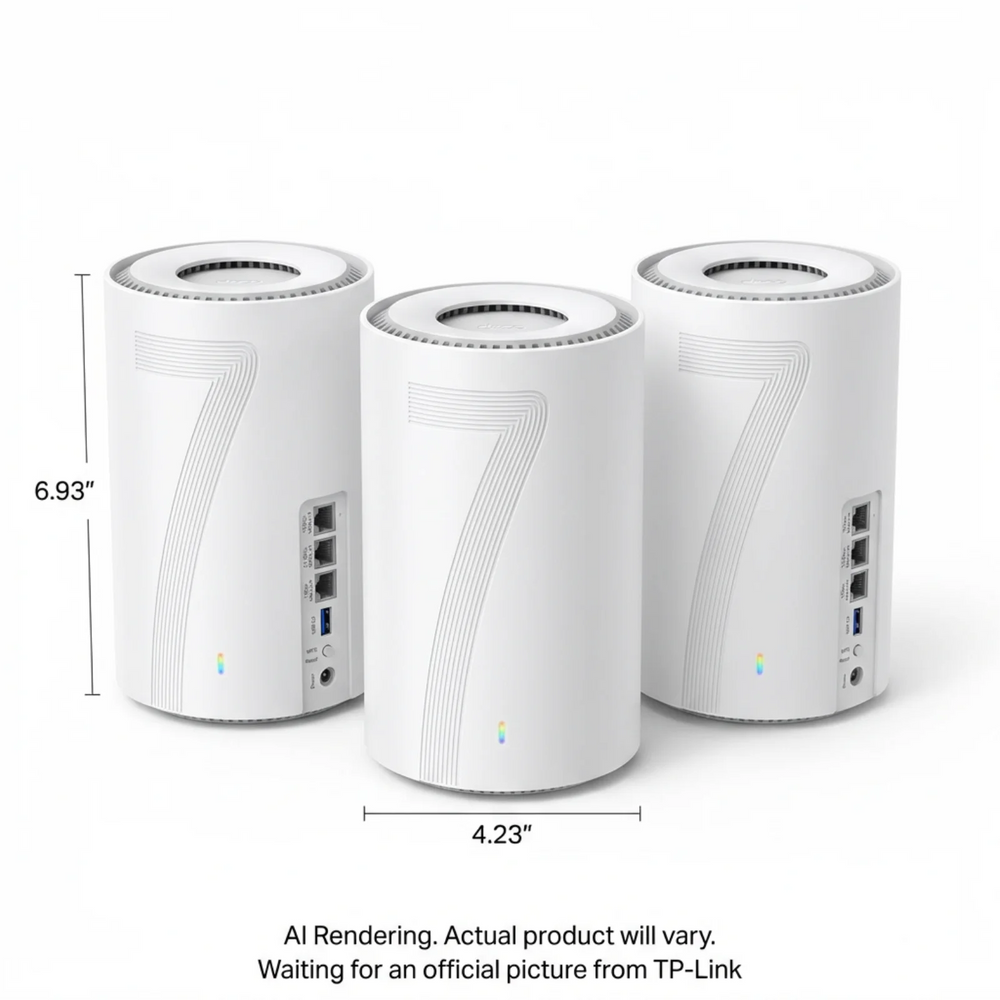 BE14000 Whole Home Mesh Wi-Fi 7 System(Tri-Band)