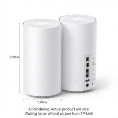 TP-Link BE33000 Quad-Band Whole Home Mesh Wi-Fi 7 System (Deco-BE95(2-pack))