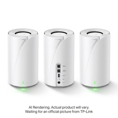 TP-Link BE11000 Whole Home Mesh Wi-Fi 7 System (Tri-Band) (Deco-BE65-Pro(3-pack))