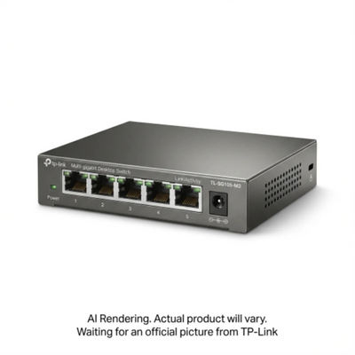TP-Link 5-Port 2.5G Multi-Gigabit Desktop Switch (TL-SG105-M2)