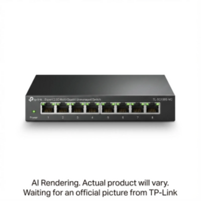 TP-Link 8-Port 2.5G Multi-Gigabit Desktop Switch (TL-SG108S-M2)
