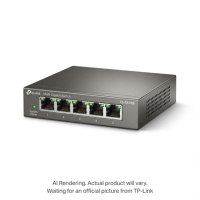 TP-Link 5-Port 10G Multi-Gigabit Desktop Switch (TL-SX105)