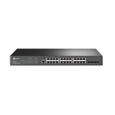 TP-Link JetStream 24-Port Gigabit L2 Managed Switch with 4 SFP Slots (SG3428)