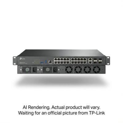 TP-Link L3 Managed PoE+ Switch (S6500-24GP4XF)