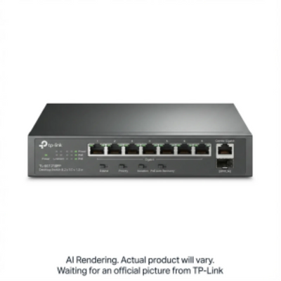 TP-Link 10-Port Gigabit Desktop Switch with 6-Po (TL-SG1210PP)