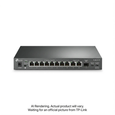 TP-Link 8-Port 10/100Mbps + 3-Port Gigabit Desktop PoE+ Switch (TL-SL1311P)