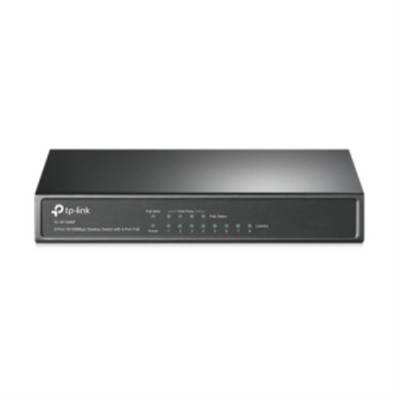 TP-Link JetStream 8-Port 10/100Mbps Desktop PoE Switch (TL-SF1008P)