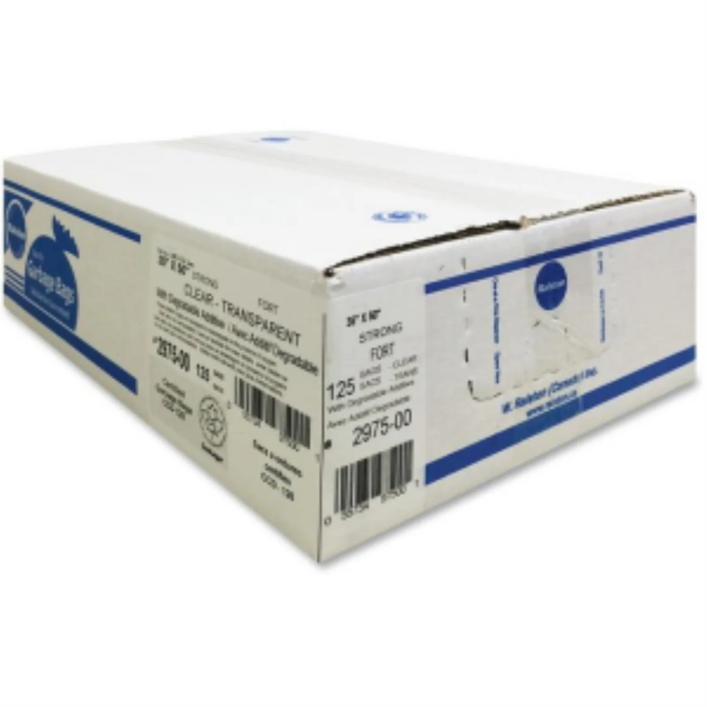 Clear 35" x 50" Strong Ultra 125's Bags