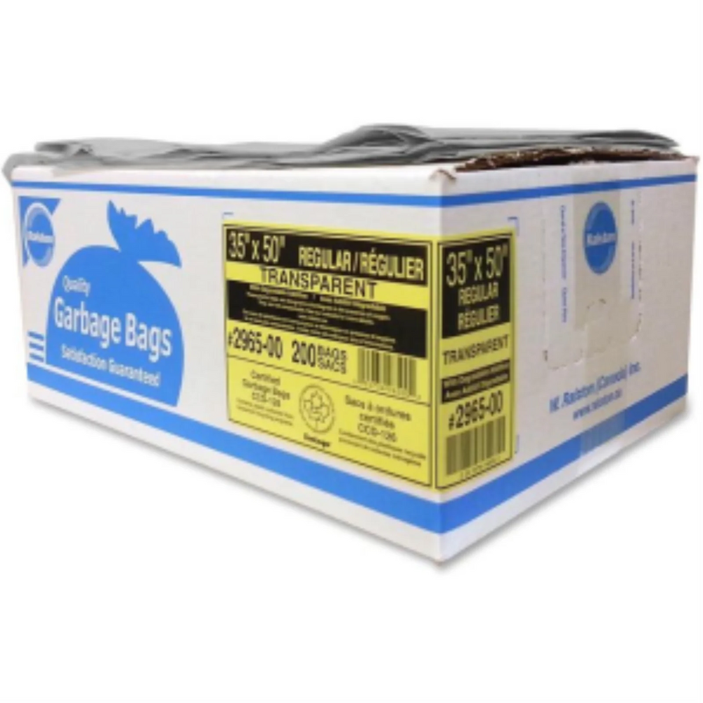 Clear 35" x 50" Regular Ultra 200's Bags