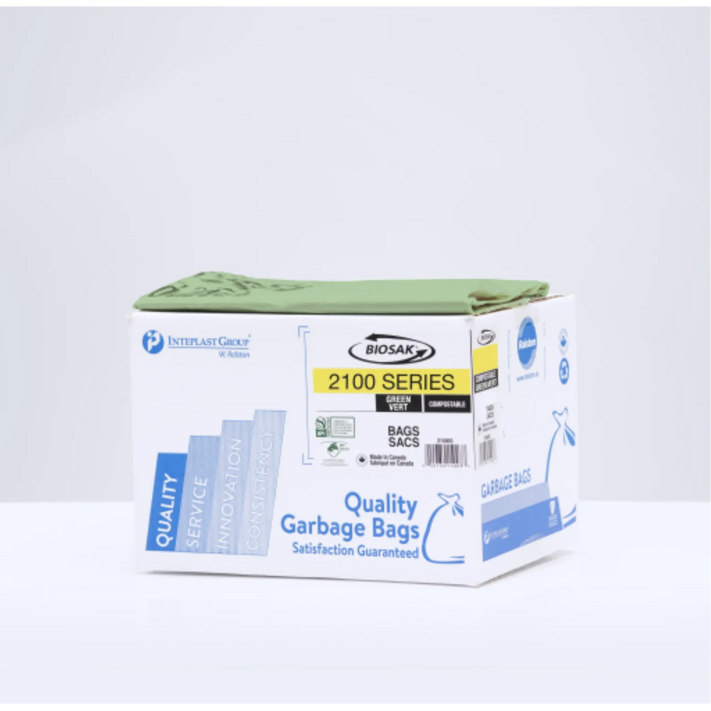 26 X 36 Green 200 Bags Compostable