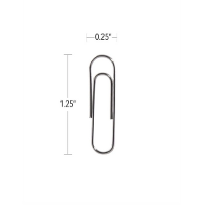 1-1/4" – 33 mm Smooth Finish - 100 Per Card / 
1-1/4 po – 33 mm fini lissé - 100 par carte