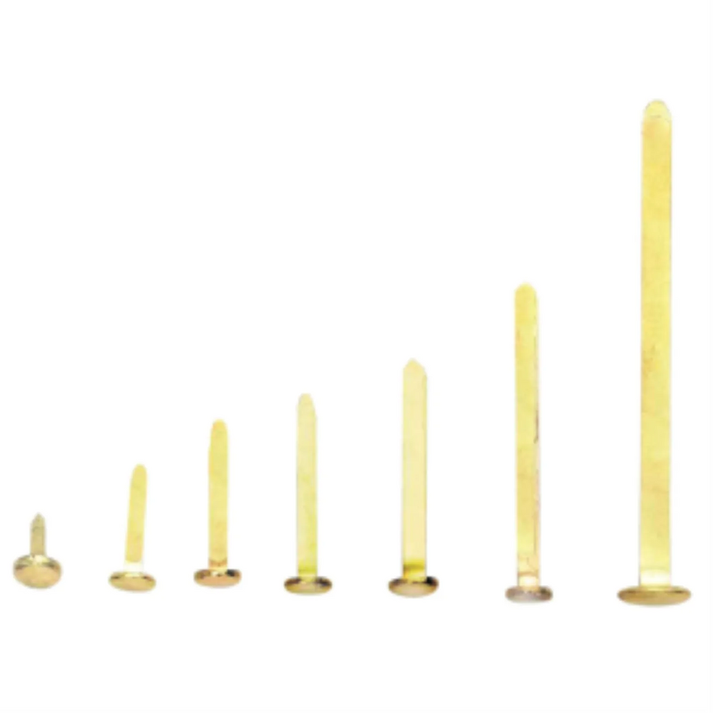 3” – 50/Box – Flat Head - Dia 12mm / 
3 po – 50/boîte – tête plate - dia 12 mm