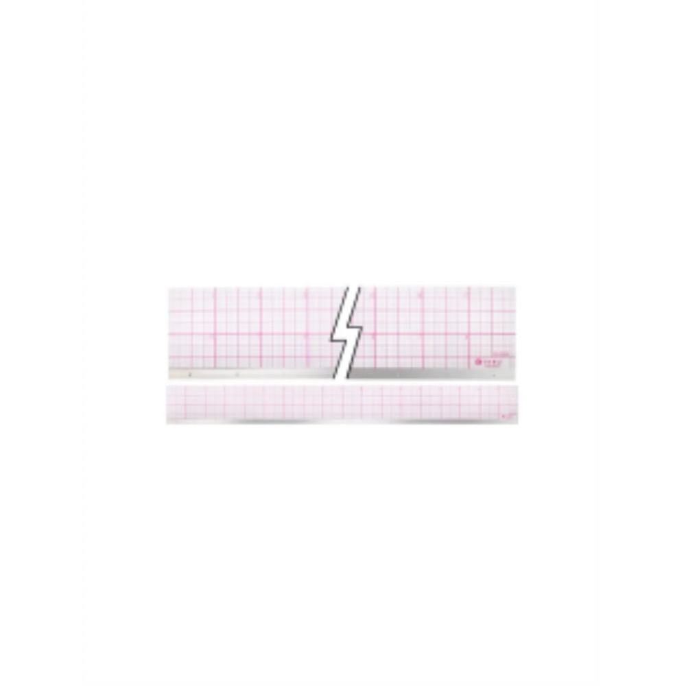 8ths Bevelled Ruler 18”, with Stainless Steel Edge
Règle biseau 1/8 au po, 18 po, avec bande d'acier inoxydable