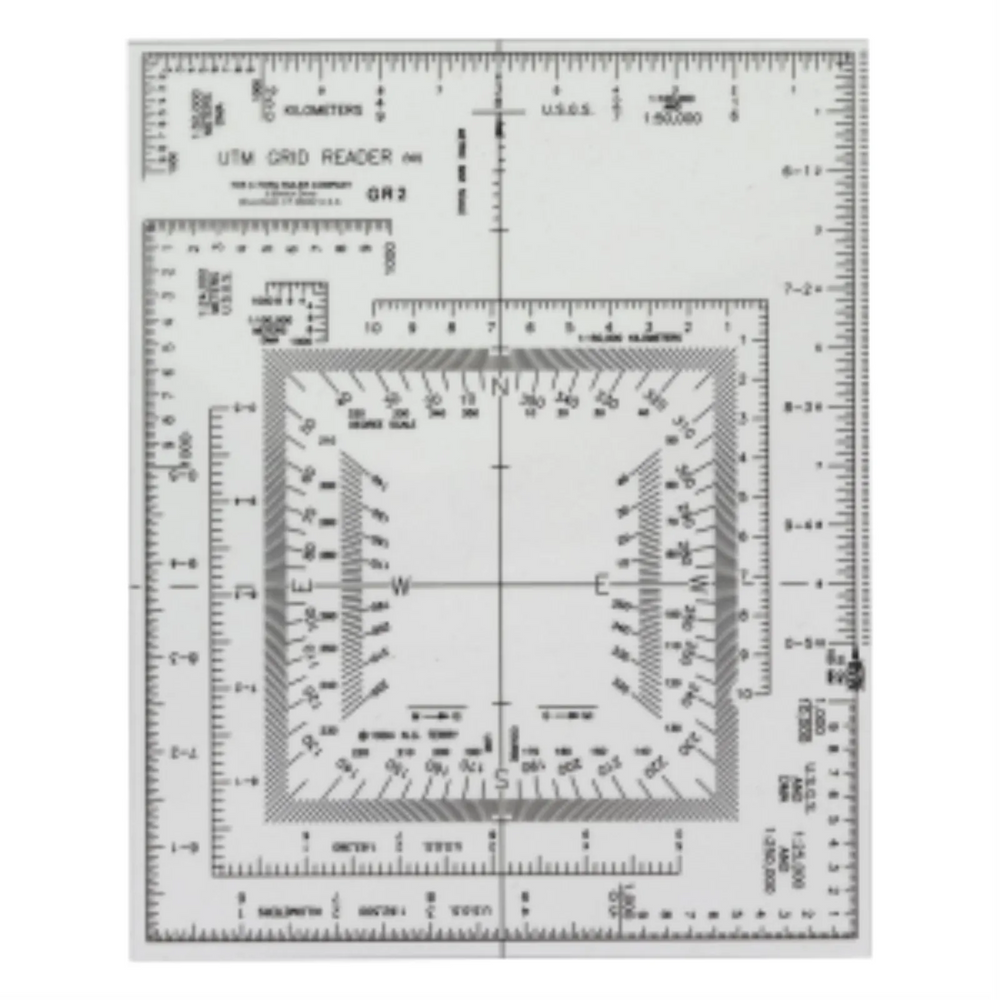 UTM (Universal Transverse Mercator) Grid Reader
Traceur grille (UTM) Universal Transver Mercator)