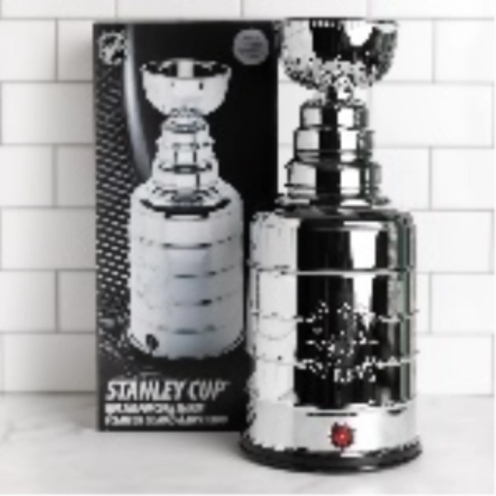 NHL Stanley Cup 17-Inch Popcorn Maker – Authentic Replica Trophy Hot Air Popper with Serving Bowl
