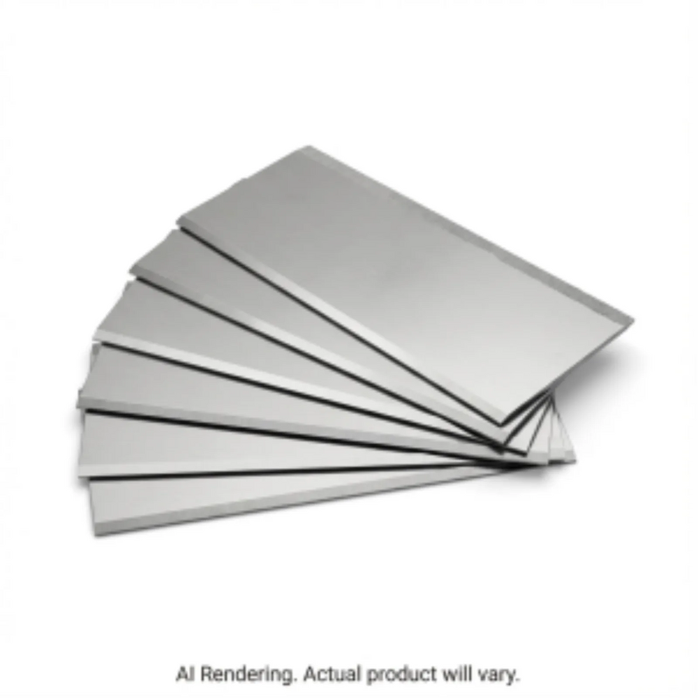 OLFA 100mm BSF-6B Flexible Dual-Edge Scraper Blades, 6pk