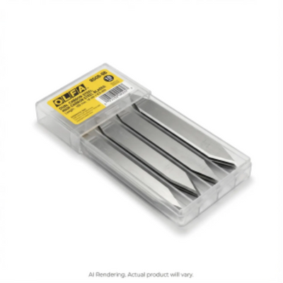 OLFA BS08-6B 100mm 4" Thick Scraper Blades 6pk (1119194)