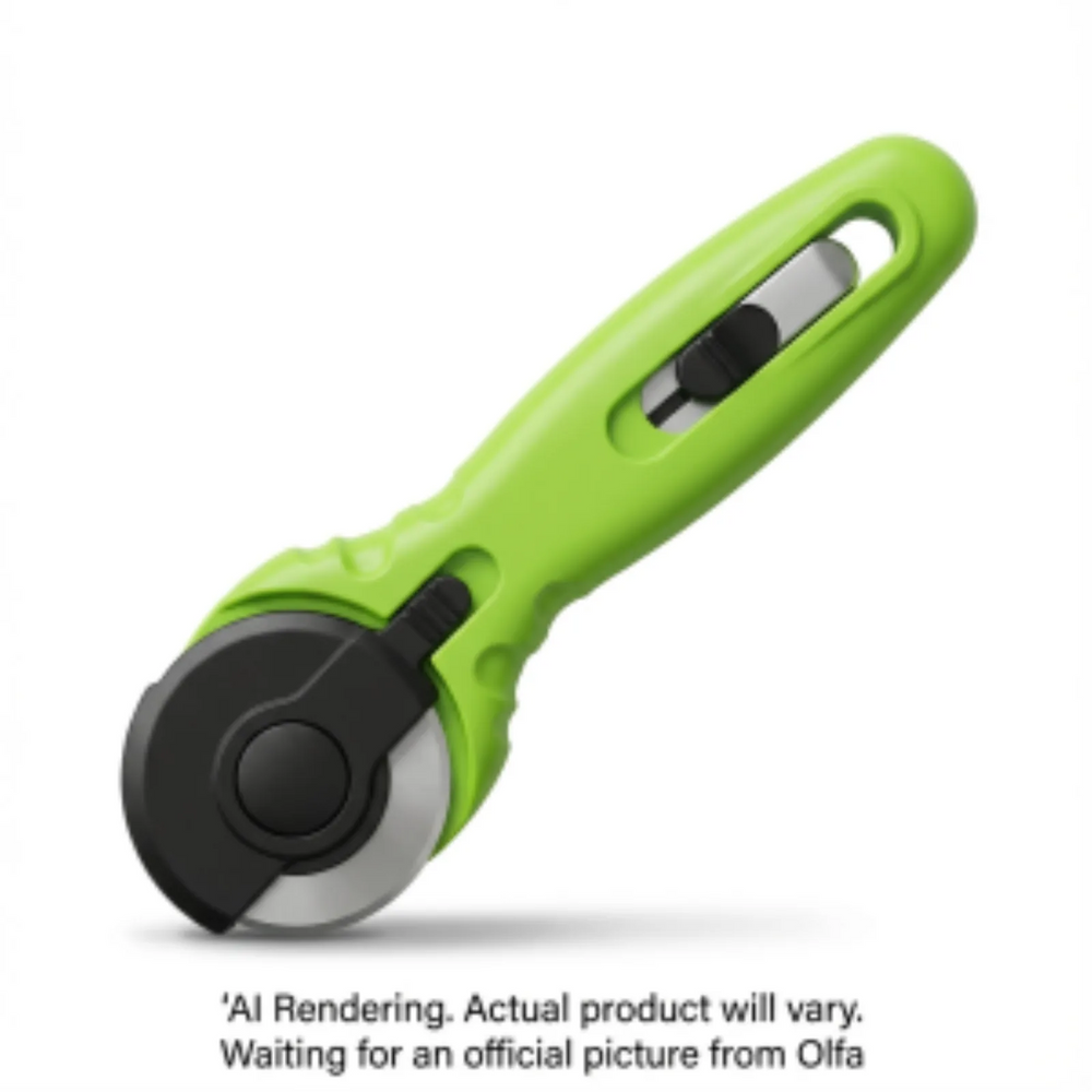 OLFA 45mm RTY-2C/LGR Quick-Change Rotary Cutter, Lime Green  NEW