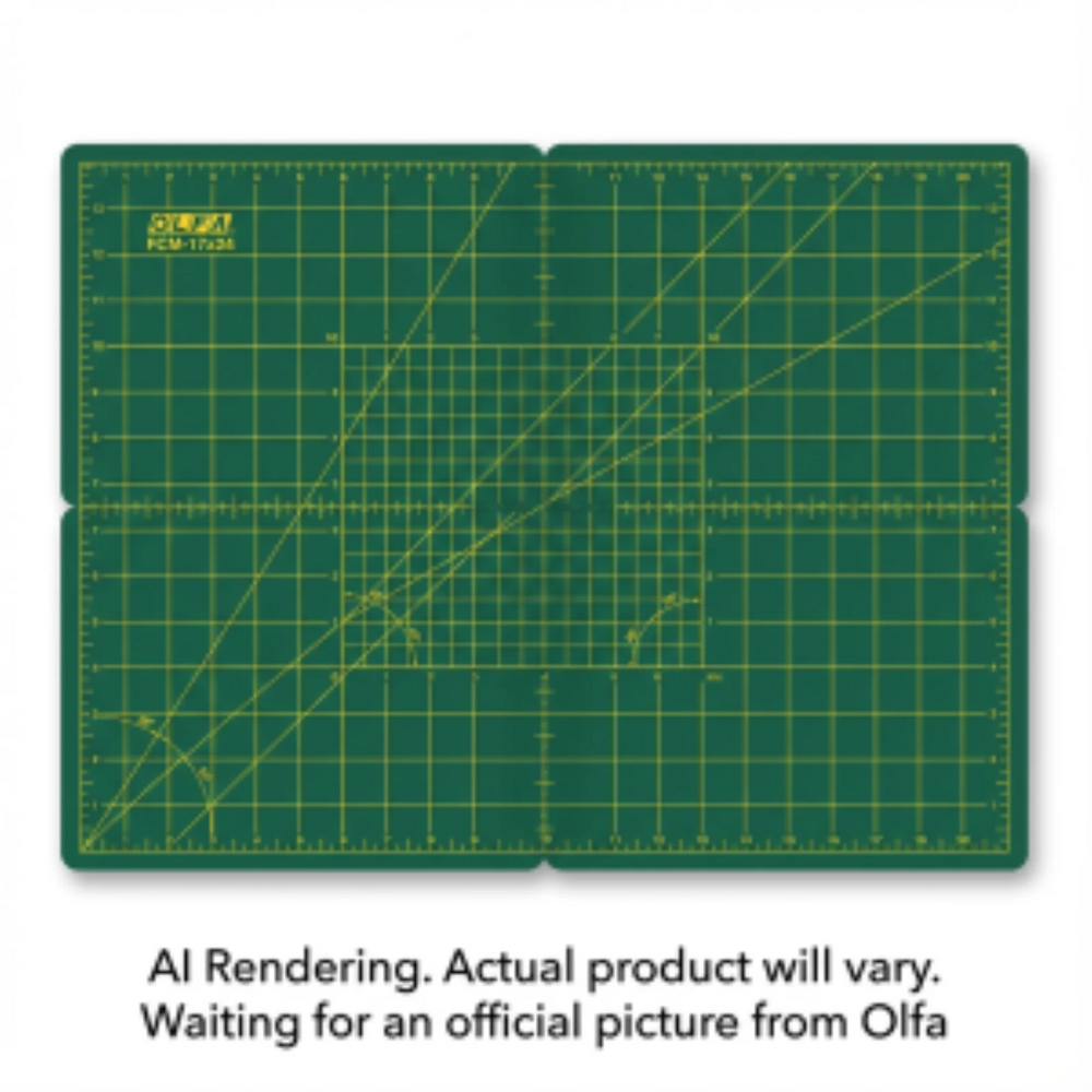 OLFA FCM-17x24 17" x 24" Folding Cutting Mat