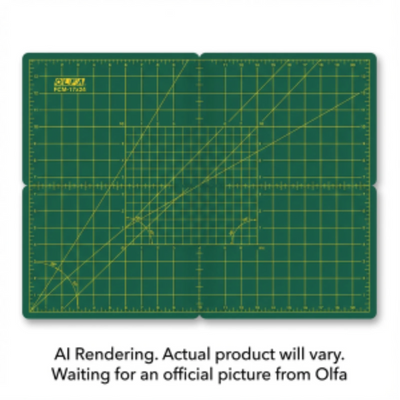OLFA FCM-17x24 Folding Cutting Mat 17" x 24" (1119734)