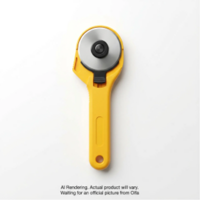 OLFA 60mm RTY-3/G Straight Handle Rotary Cutter (9653)