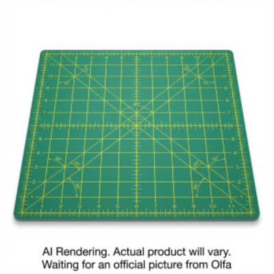 OLFA 12" Rotating Rotary Cutting Mat 12S-01 (1160762)