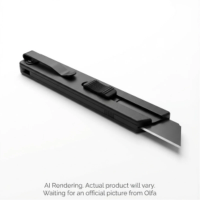 OLFA 9mm 180 Metal Precision Knife with Solid Blade (1111774)