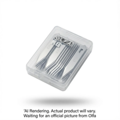 OLFA 6mm Multi-Purpose Art Blades, 25pk (9161)