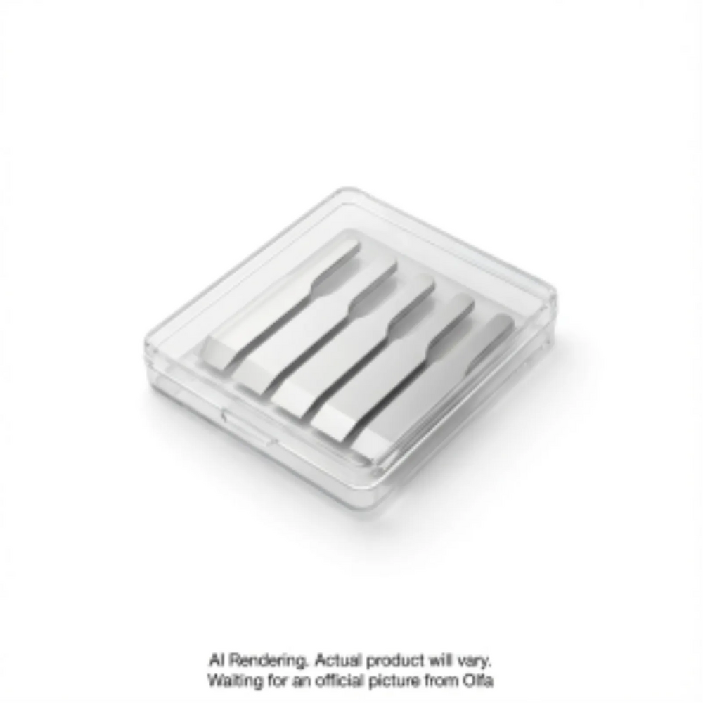 OLFA KB4-F/5 Chisel Art Blades, 5pk