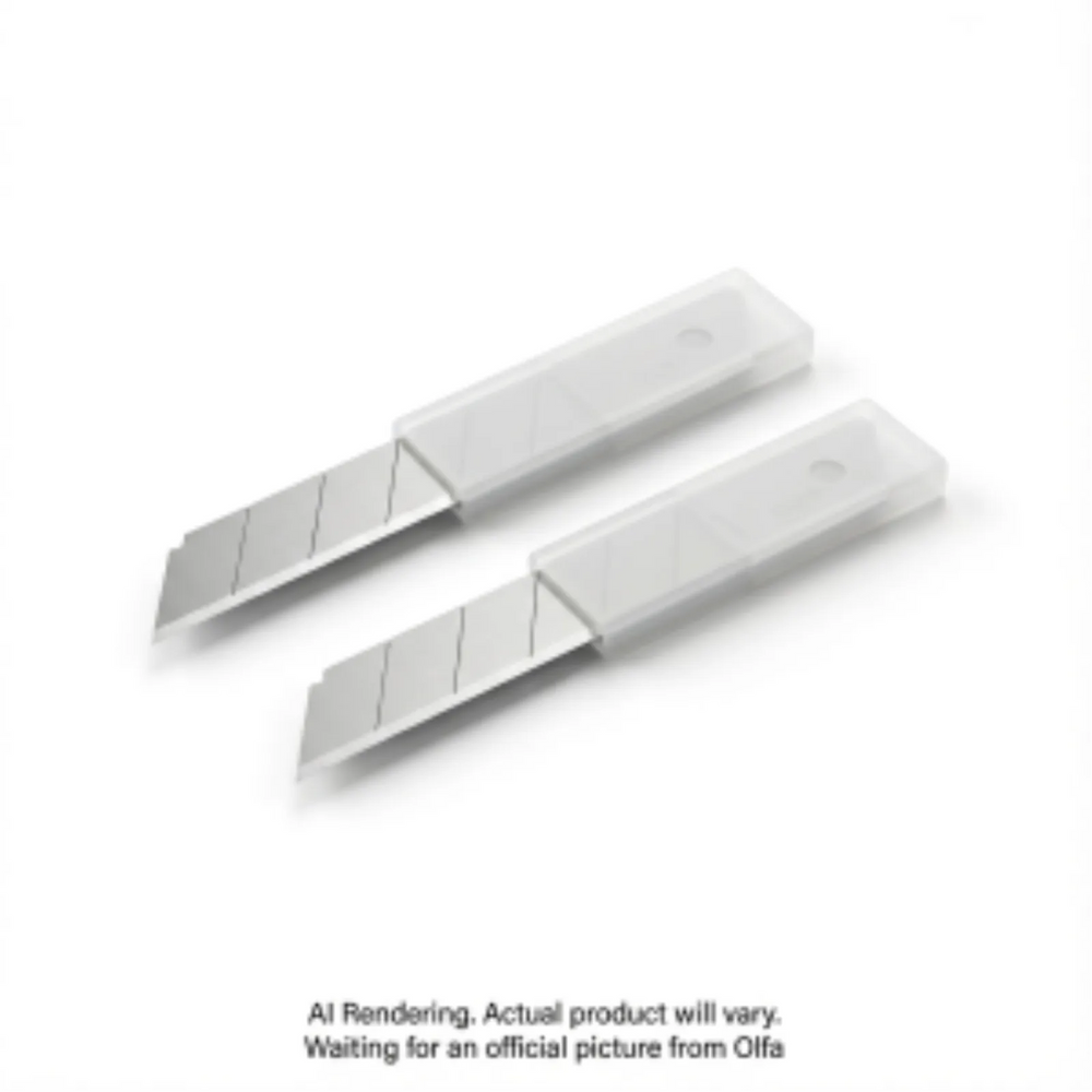 OLFA ESKB-12/B Beginner Craft Knife Blades, 2pk