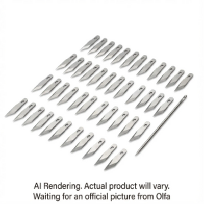 OLFA KB-5/30B Multi-Purpose Art Blades, 30pk (1118074)
