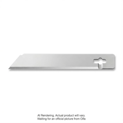 OLFA 9mm A-SOL/10B Solid Blades, 10pk (1108827)