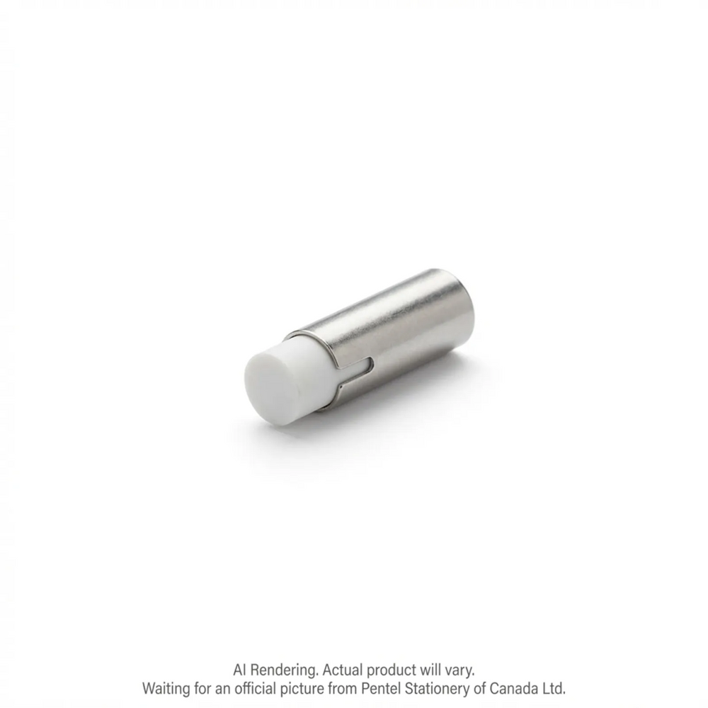 Pentel Refill Eraser For P200, PL75/77, AL400, PL105/107, P1035/1037 PP3000. 4 Erasers per Tube (12 tubes/box)