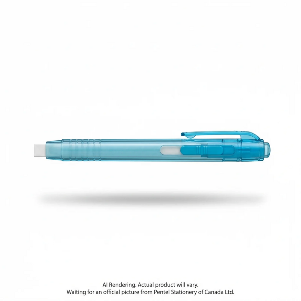 Pentel CLIC ERASER, Rectangular Retractable Eraser