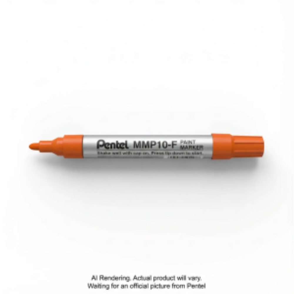 Pentel Paint Marker, Medium Point (4.5mm), Bullet Tip, Orange Ink