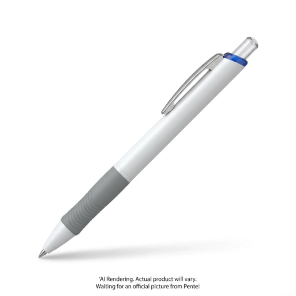 Pentel Floatune, Retractable Advanced Rollerball Pen, 0.5mm Tip, Blue Ink