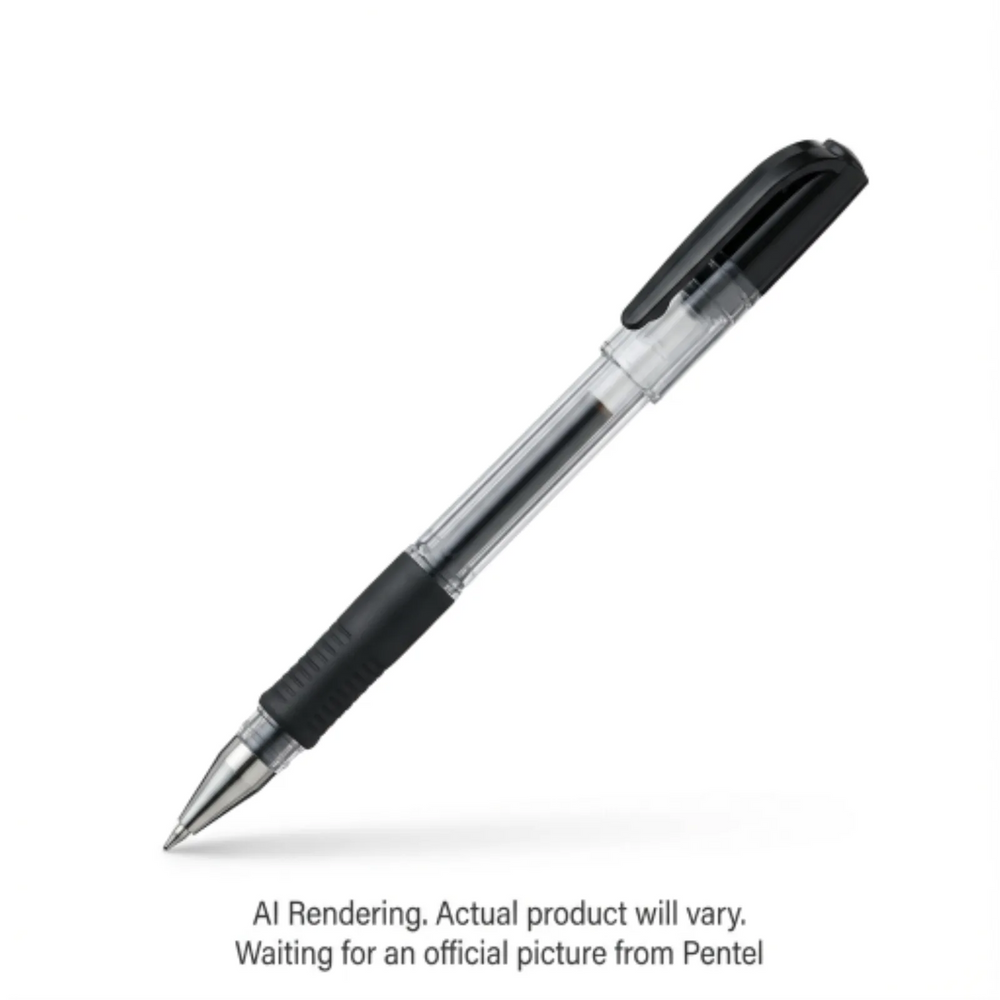 Pentel Arts Hybrid Technica (0.5mm) Gel Pen, Black Ink