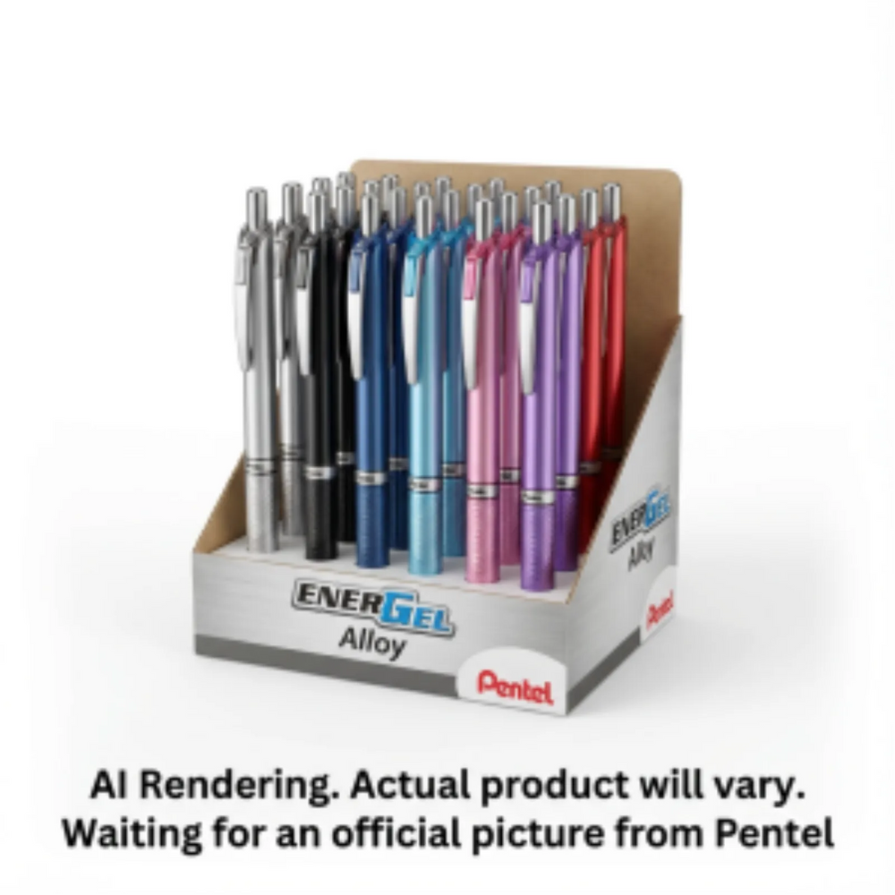 EnerGel Alloy (0.7mm), Open Stock Display 24PCS