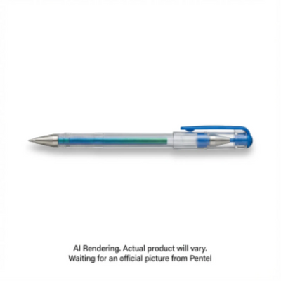Pentel Hybrid Dual Gel Roller Pen 1.0mm Blue+Green (K110-DC)