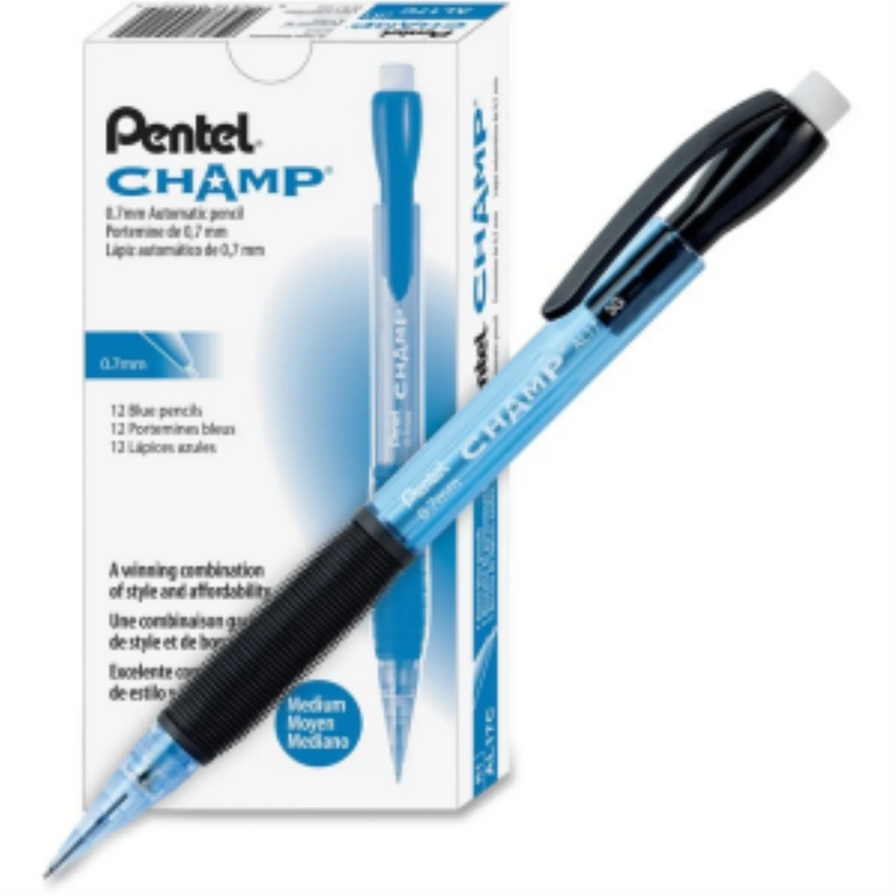 CHAMP Mechanical Pencil (0.7mm), Tinted Black Barrel