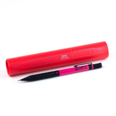 Pentel Smash Mechanical Pencil 0.5mm Pink Barrel Gift Pack (Q1005LAP)
