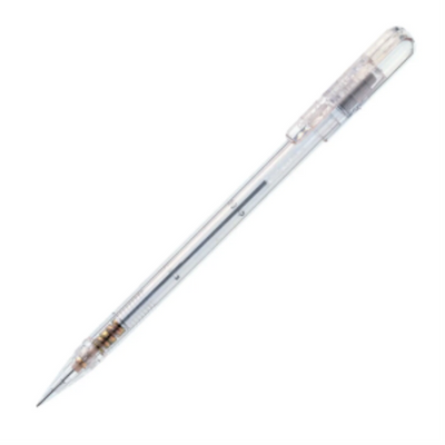 Pentel CAPLET Mechanical Pencil, 0.5mm Clear Barrel (A105-T)