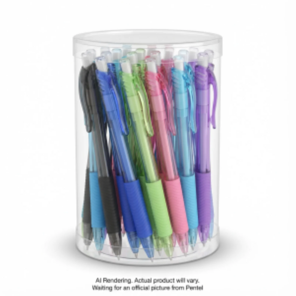 EnerGize-X Mechanical Pencil, (0.5mm) Assorted Colours, Open Stock Display, 72PCS
