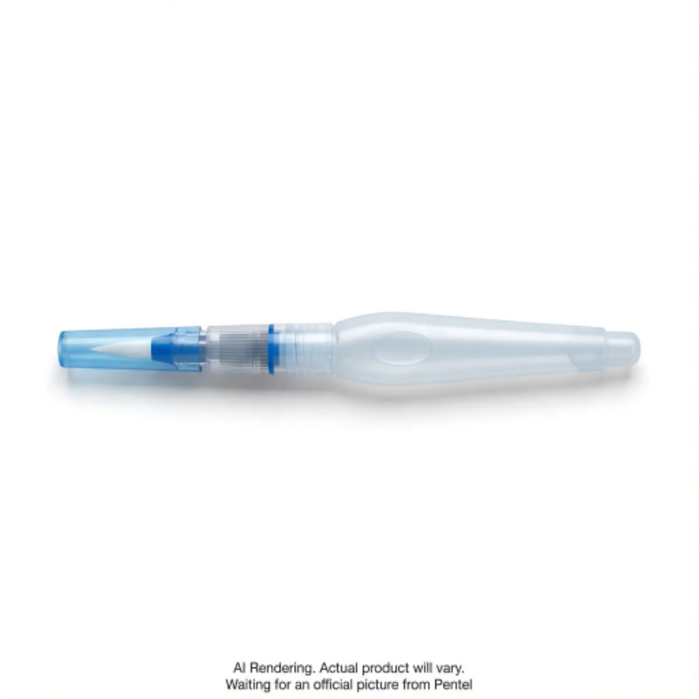Pentel Arts Aquash Water Brush Medium Brush, 1PC Pack