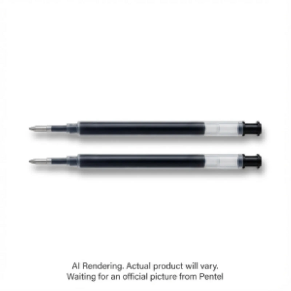 Refill Ink for EnerGel Gel Pen, (0.5mm), Needle Point, Black Ink