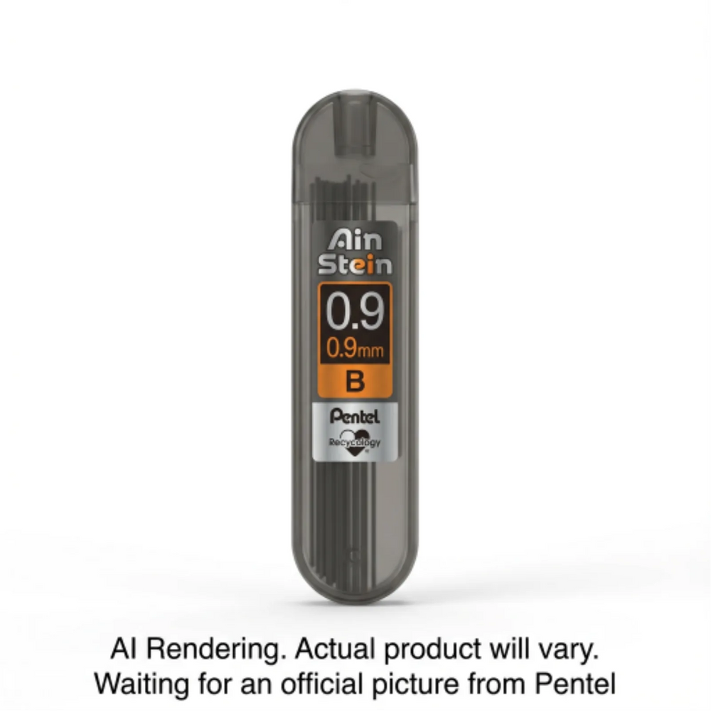 Ain Stein Lead Refill (0.9mm), B, 36 Leads per Tube