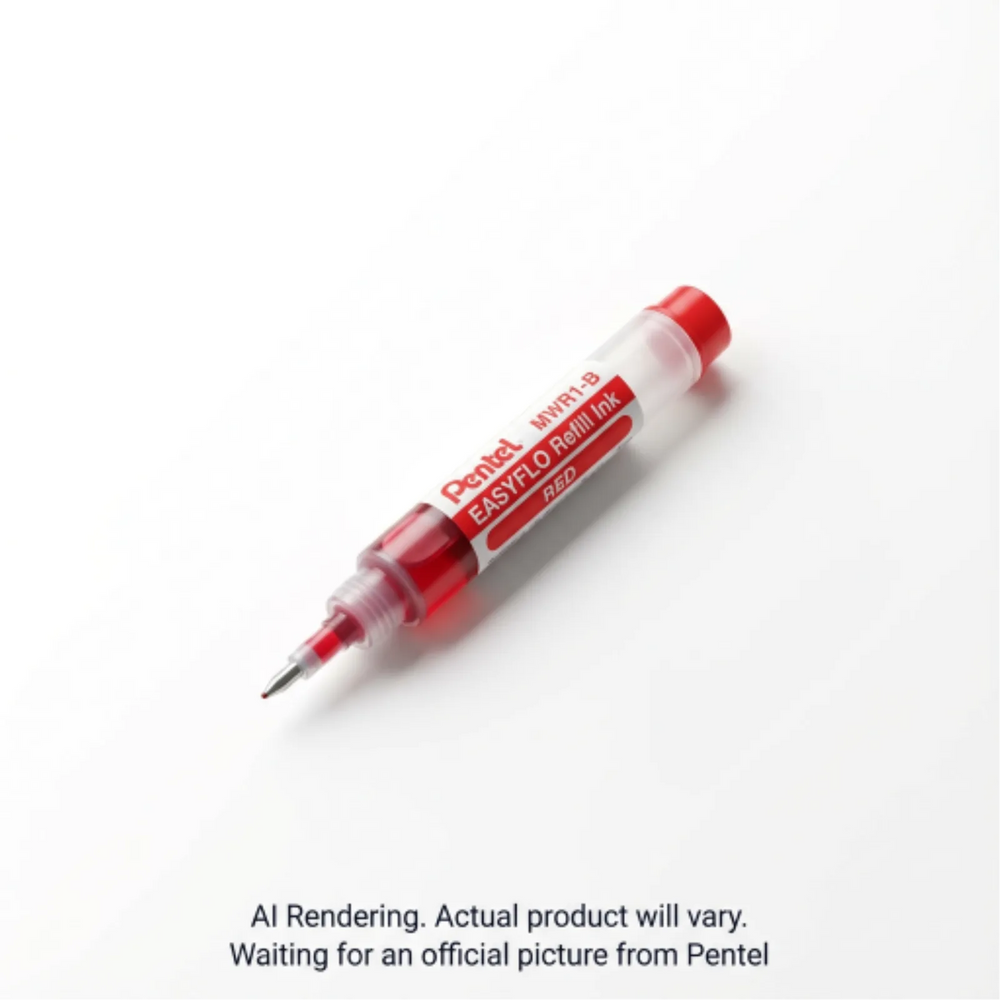 Refill ink for Whiteboard Marker EASYFLO, Red Ink