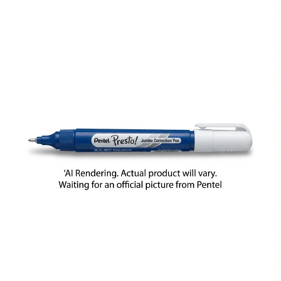 Pentel Fine Point Correction Pen 12ml, 48 Pack (ZL31-4EFP)