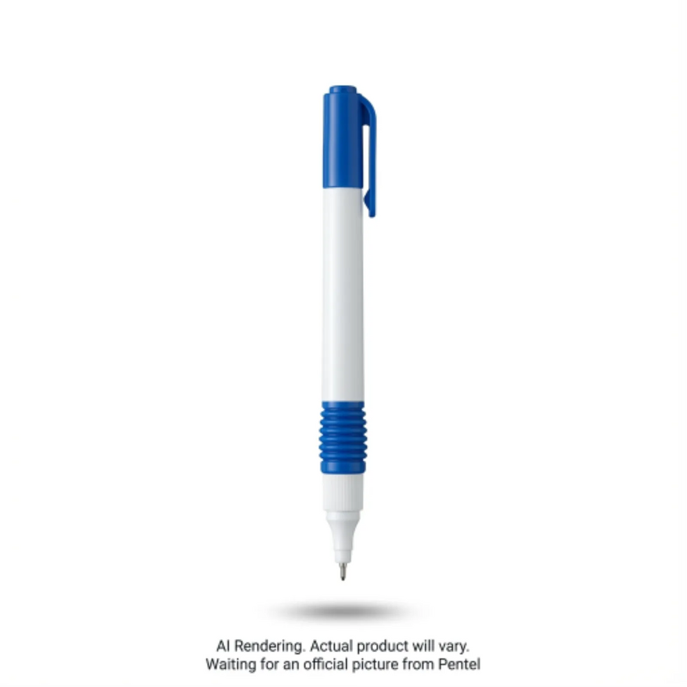 Pentel Fine Point Correction Pen 4.2ML, Open Stock Display, 24PCS