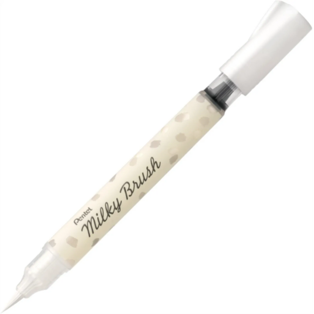 Pentel Arts Milky Brush White 1PC Pack